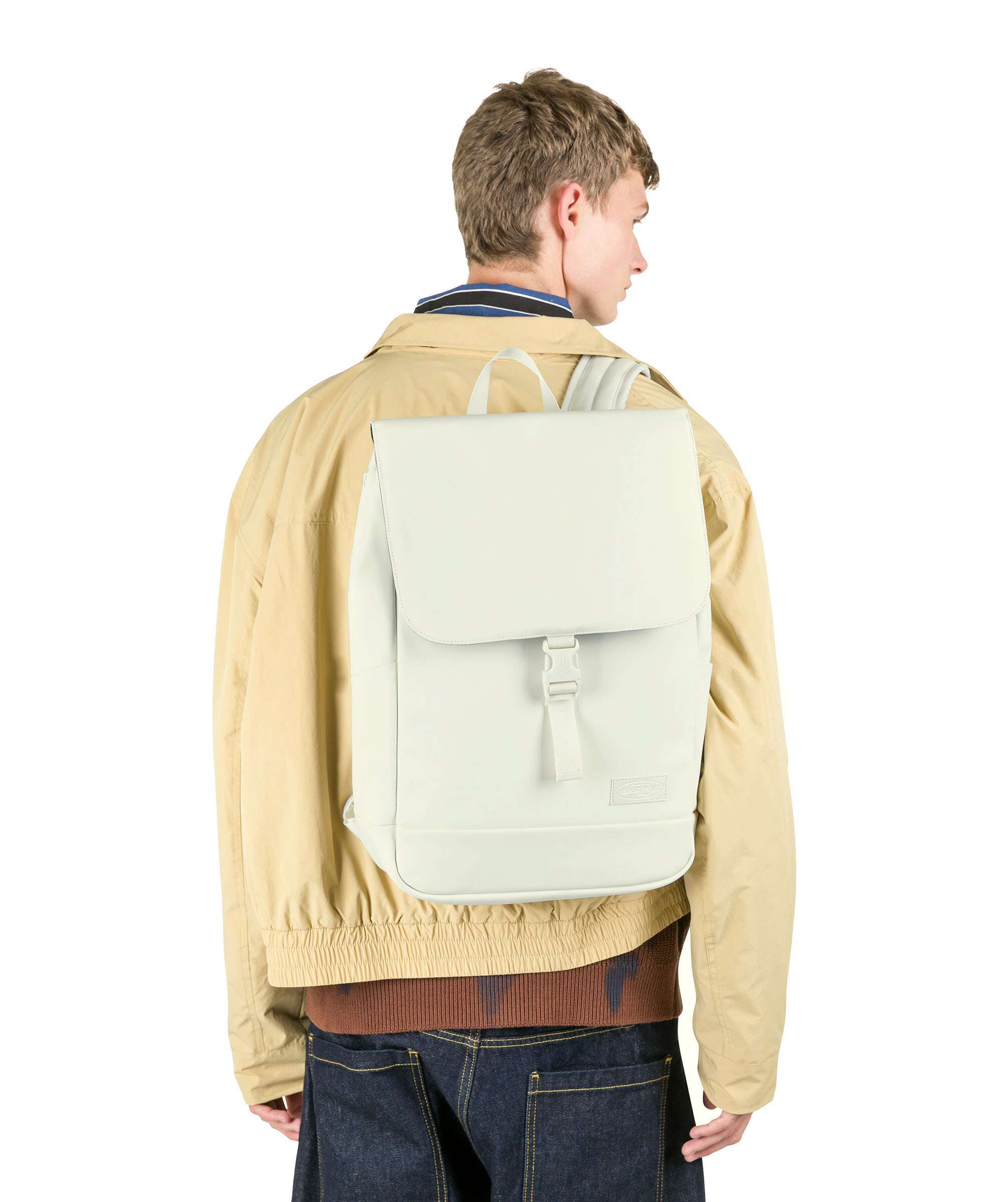 Eastpak Yarin Cnnct F Backpack matte chalk