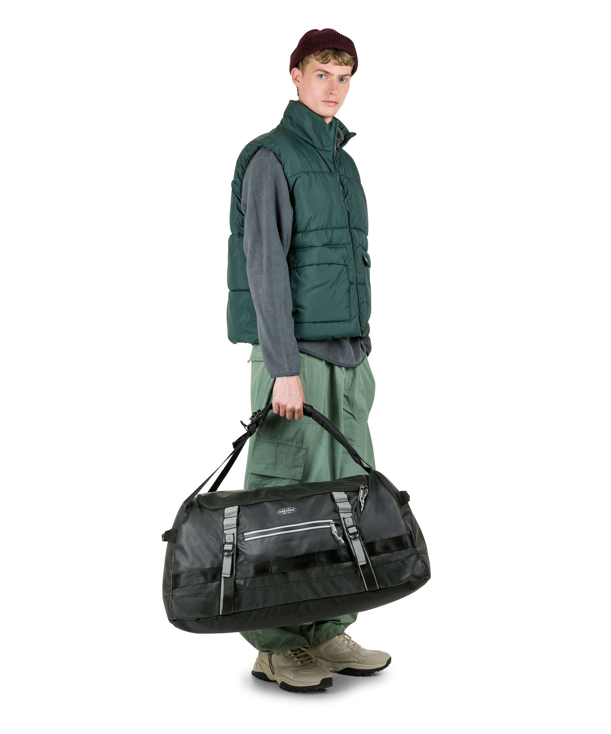 Eastpak Tarp Duffel Pack M Travel bag reflect