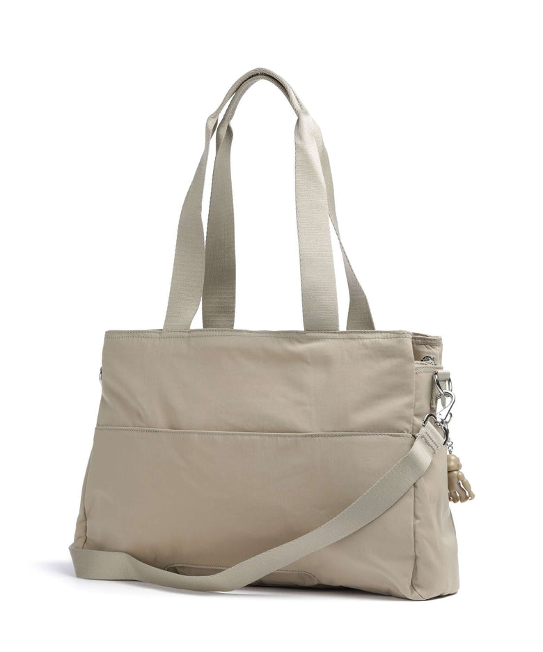Kipling Elevated Elysia Work Tote bag boho tan