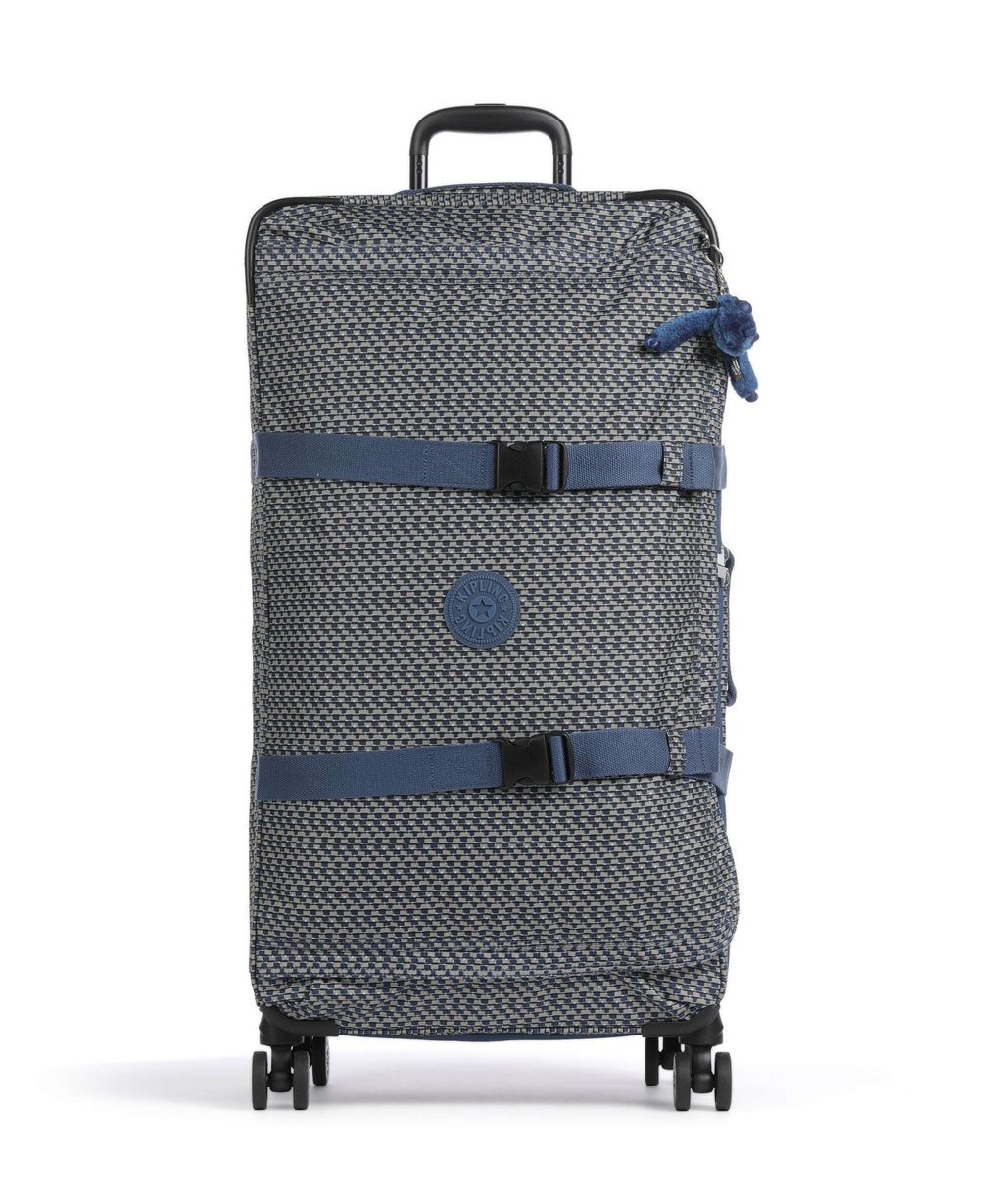 Kipling Basic Spontaneous L Spinner (4 wheels) blue on wire