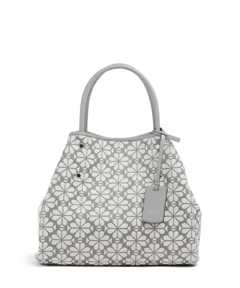 Kate Spade New York Spade Flower Jacquard Handbag grey/multicolour