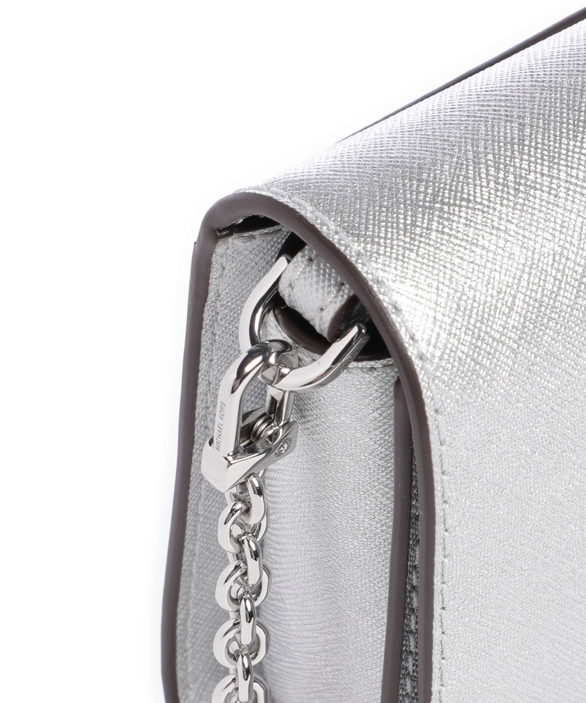 Michael Kors Mona Crossbody bag silver