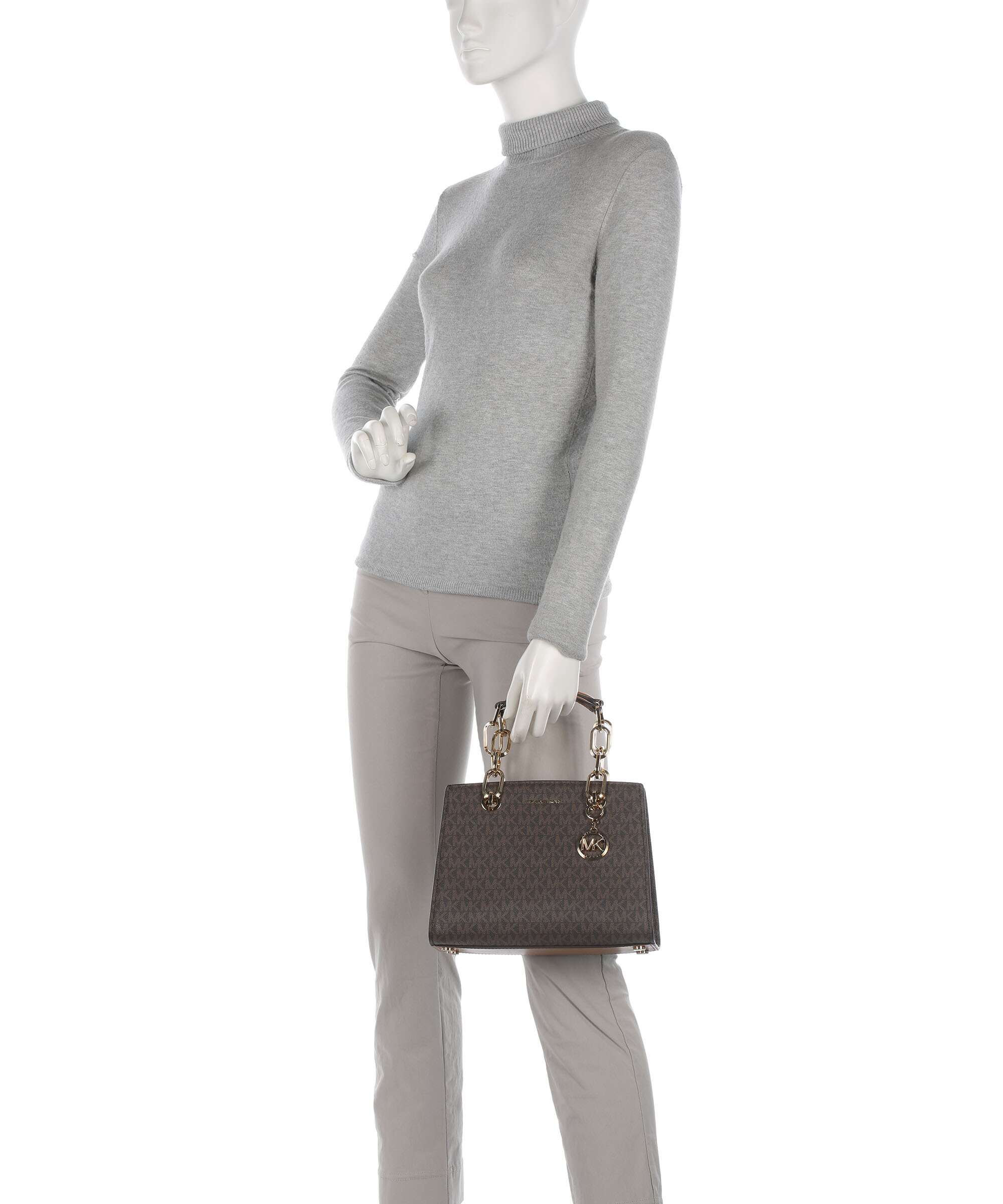 Michael Kors Cynthia Handbag brown/acorn