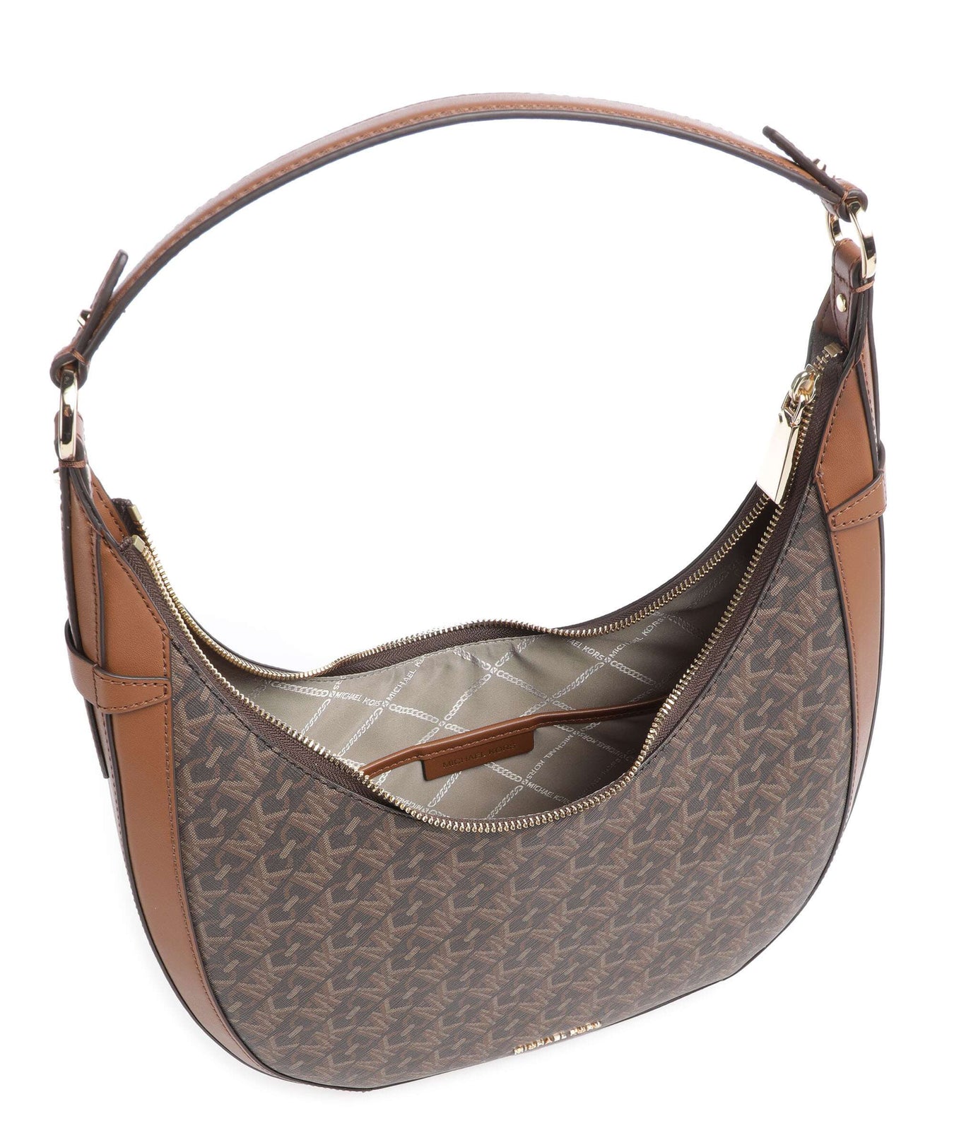Michael Kors Preston Hobo bag brown/acorn