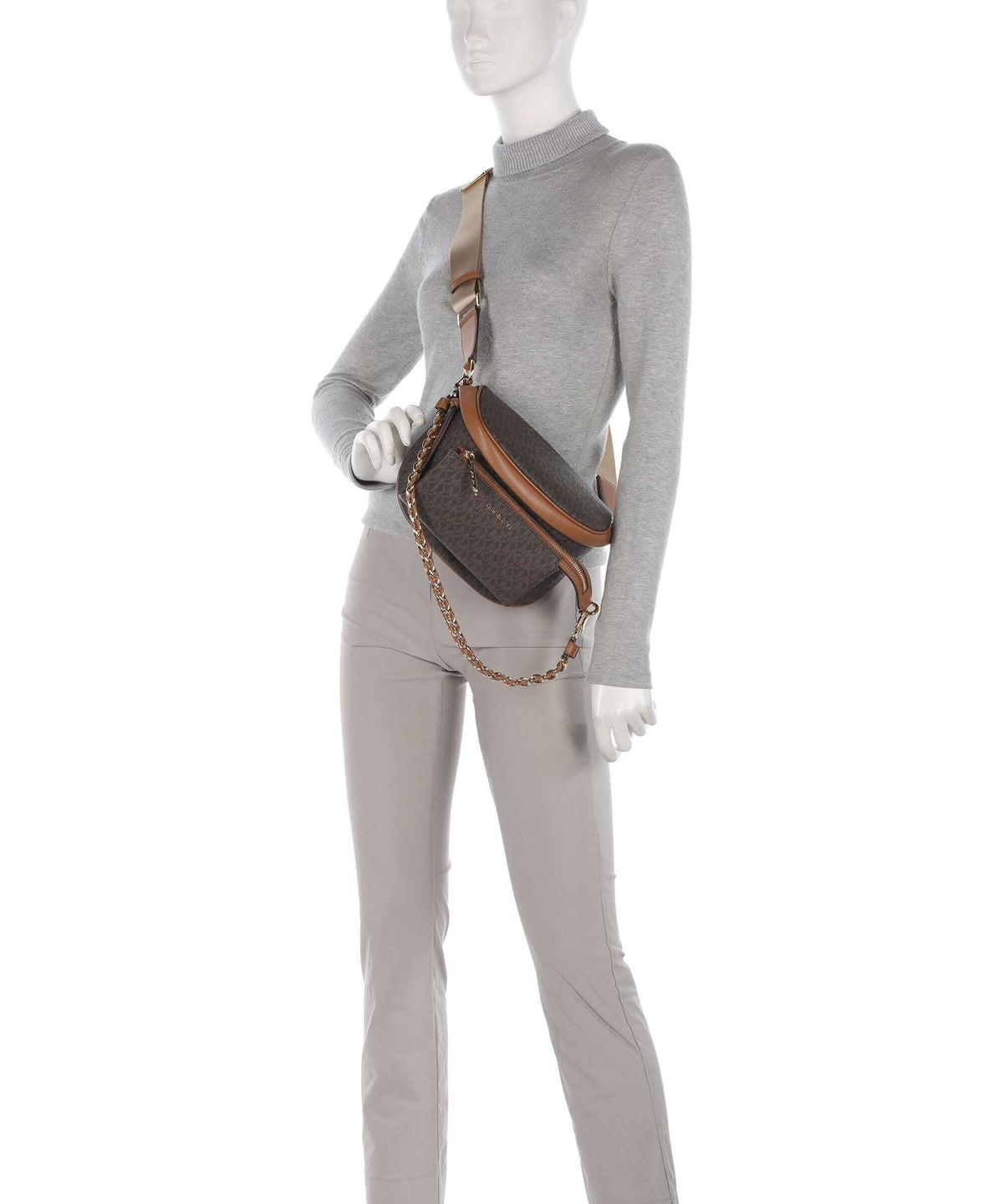 Michael Kors Slater Crossbody bag brown/acorn