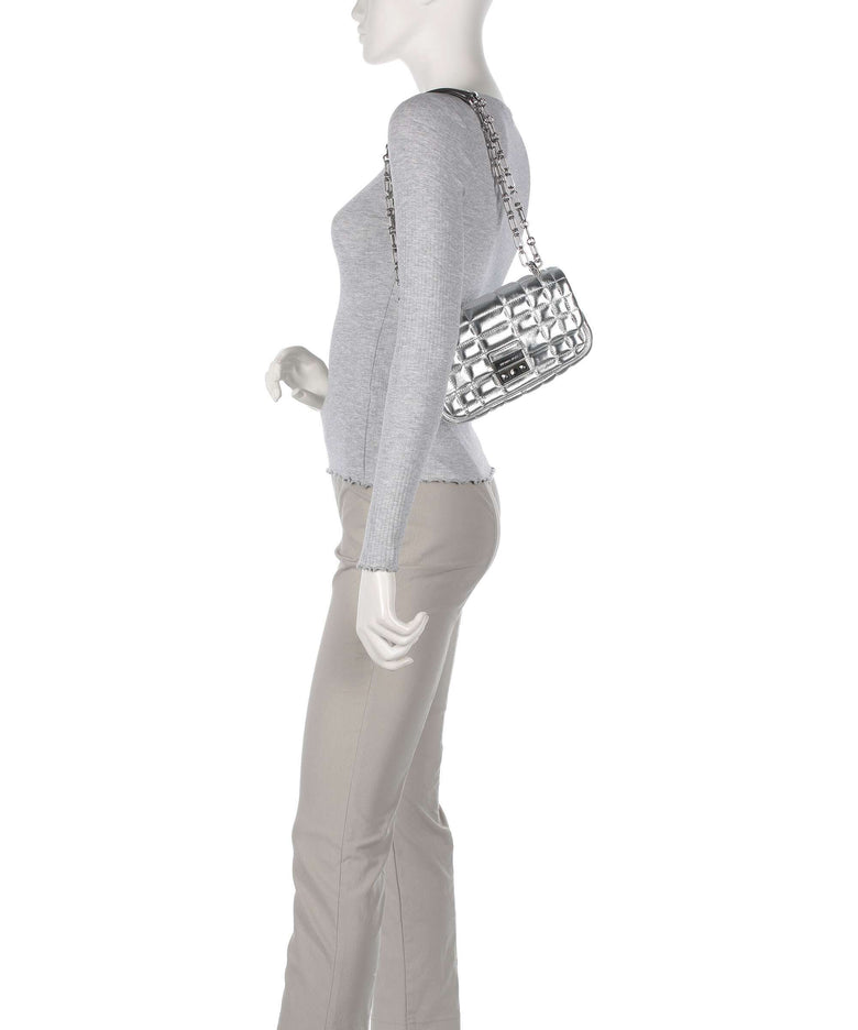 Michael Kors Tribeca Shoulder bag silver