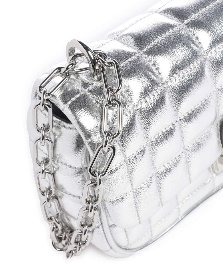 Michael Kors Tribeca Shoulder bag silver