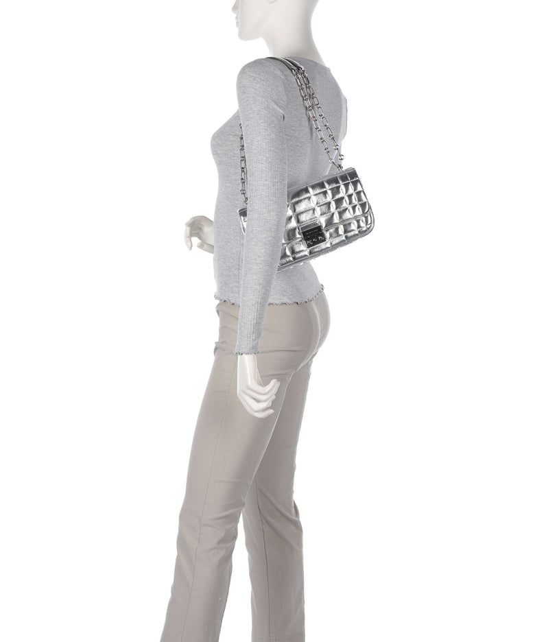 Michael Kors Tribeca Shoulder bag silver