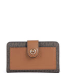 Michael Kors MK Charm Lompakko brown/acorn
