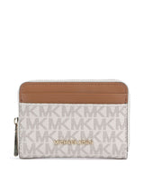 Michael Kors Jet Set Lompakko vanilla/acorn