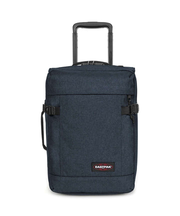 Eastpak Tranverz XXS Matkalaukku pyörillä triple denim