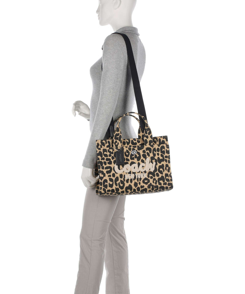 Coach Cargo Handbag leopard