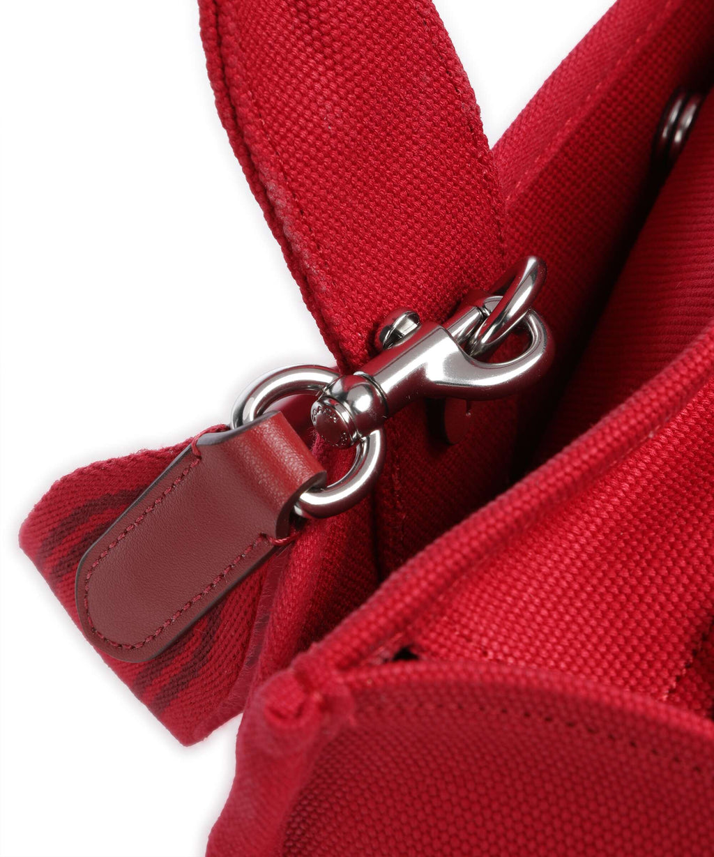 Coach Cargo Handbag red