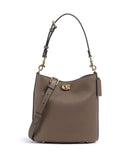 Coach Willow Soft 19 Pussilaukku dark stone