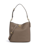Coach Willow Soft Pussilaukku dark stone
