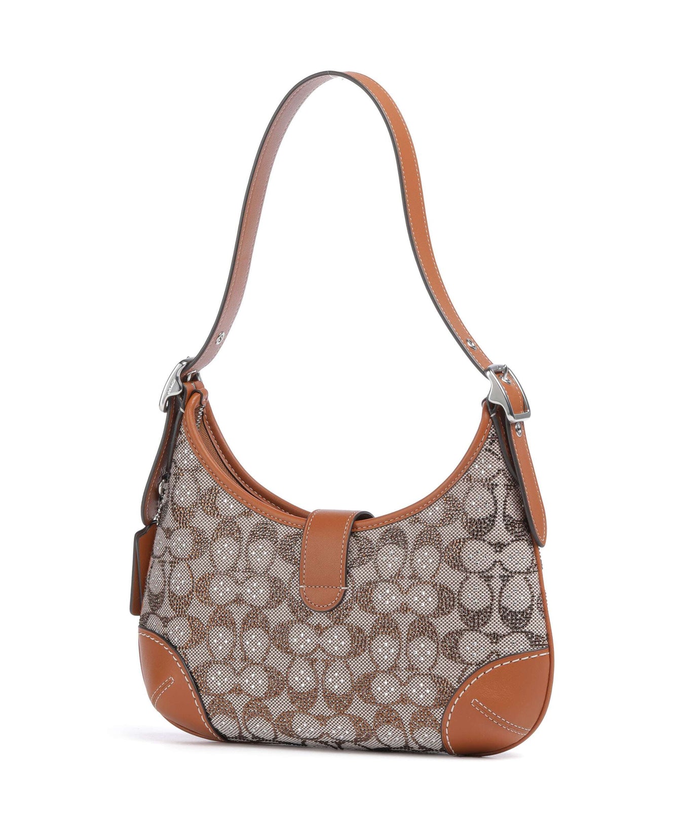 Coach The Coach Originals Hamptons Crystal Signature Shoulder bag burnished amber