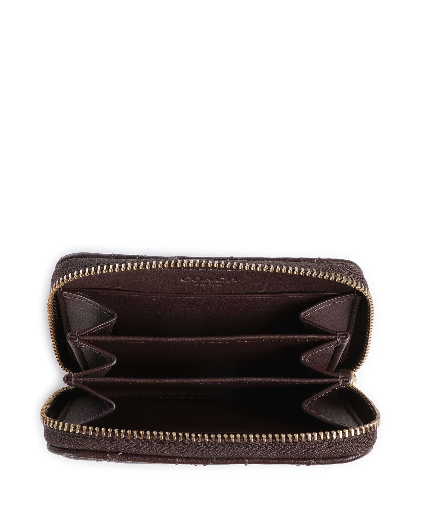 Coach Essential Quilted Pillow Wallet maple