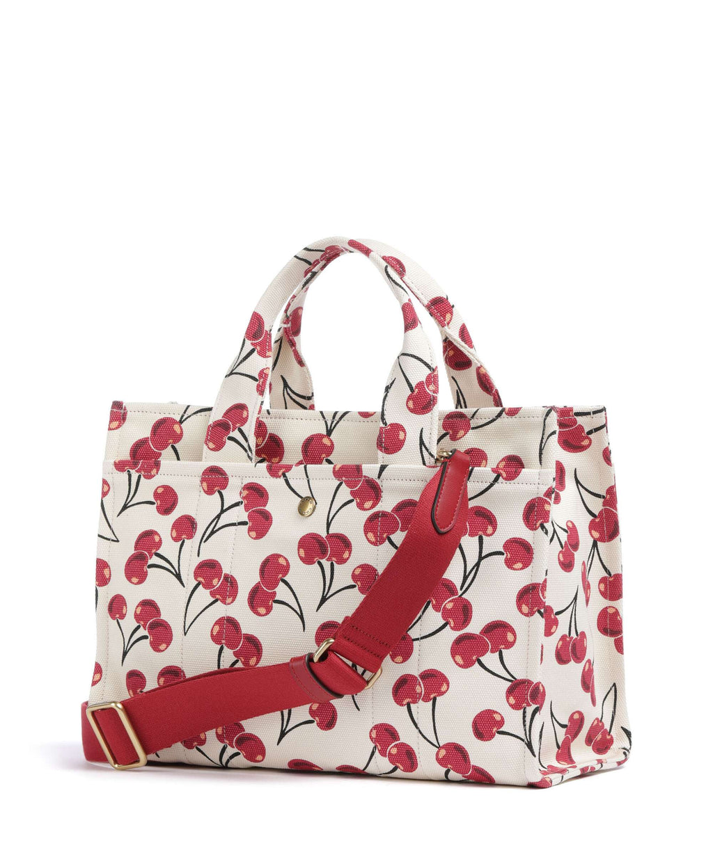 Coach Cargo Cherry Print Handbag chalk/multicolour