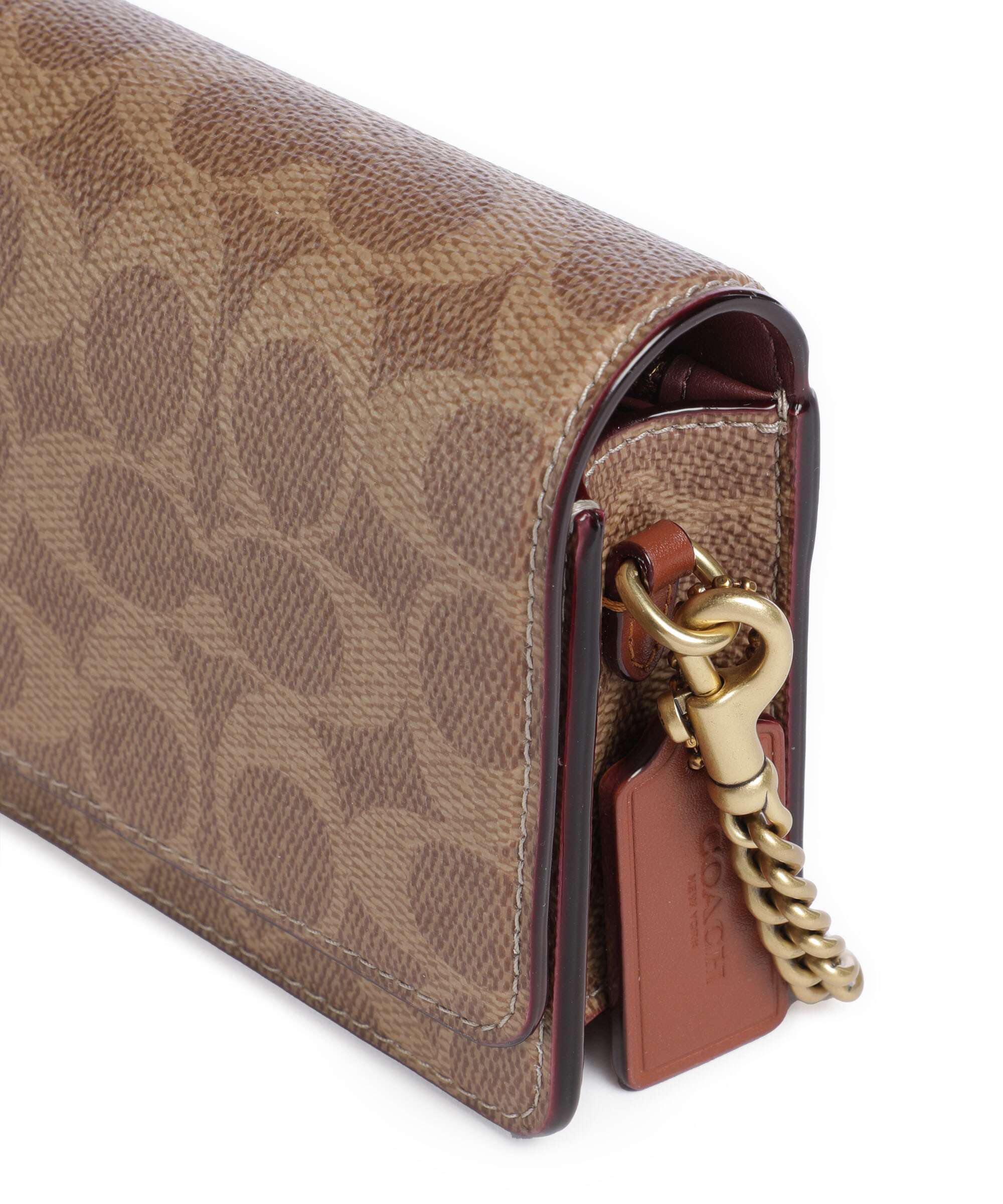 Coach Essential Signature Wallet tan caramel