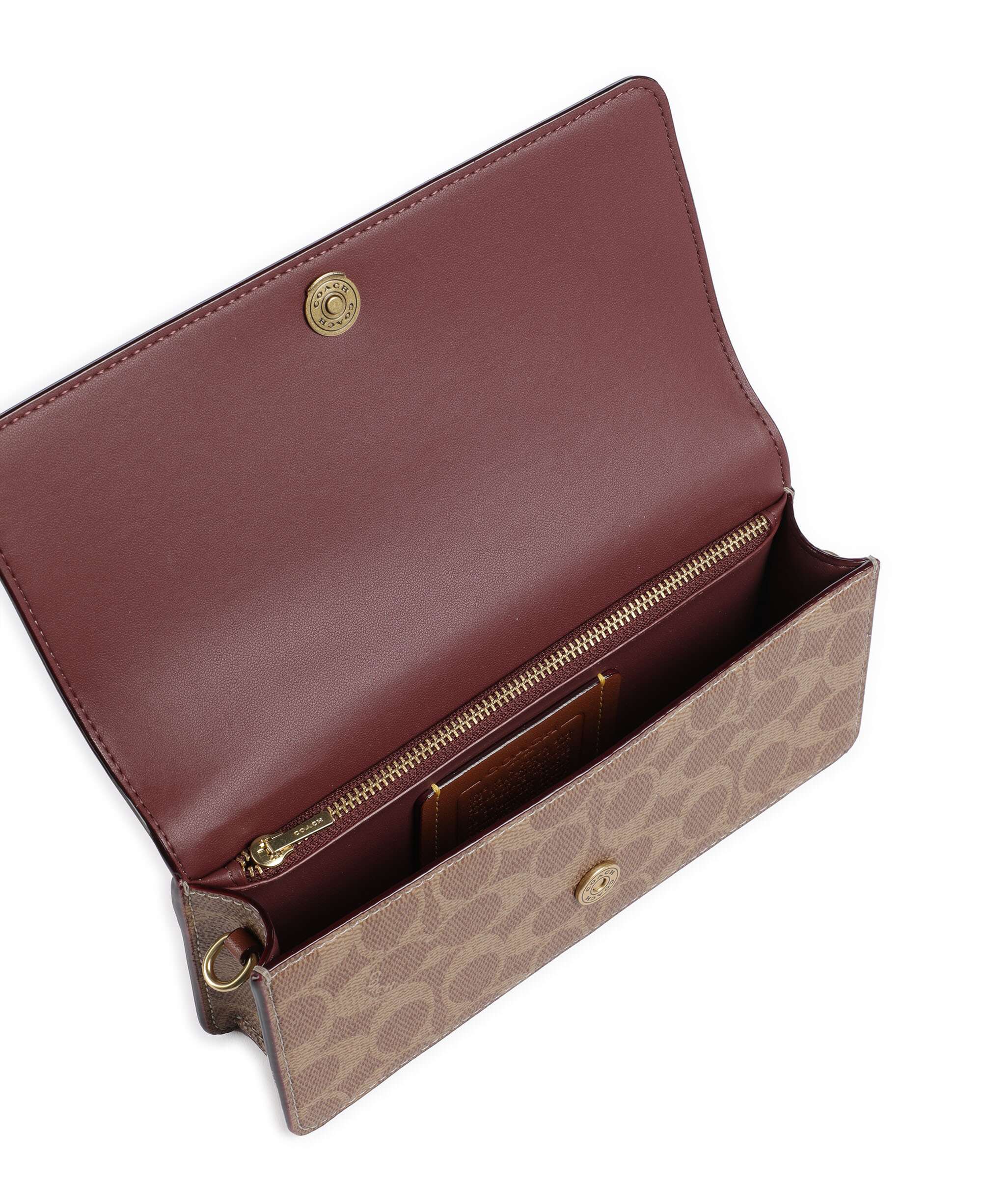 Coach Essential Signature Wallet tan caramel