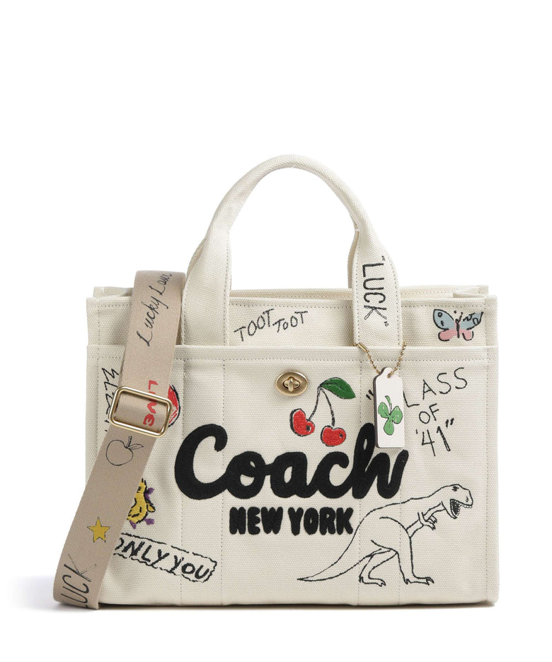 Coach Cargo Sketch Print Handbag natural/multicolour