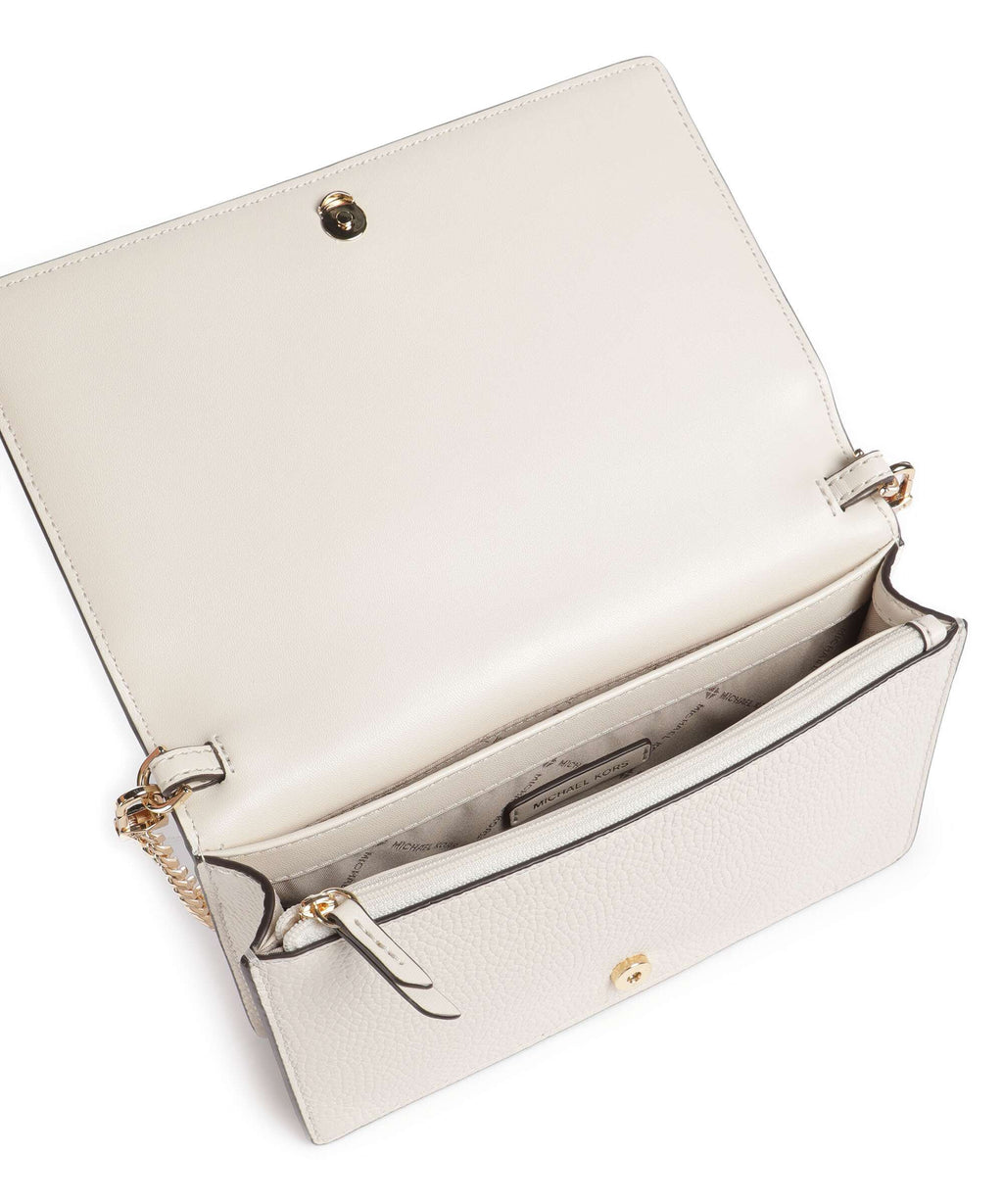 Michael Kors Jet Set Medium Crossbody bag light cream