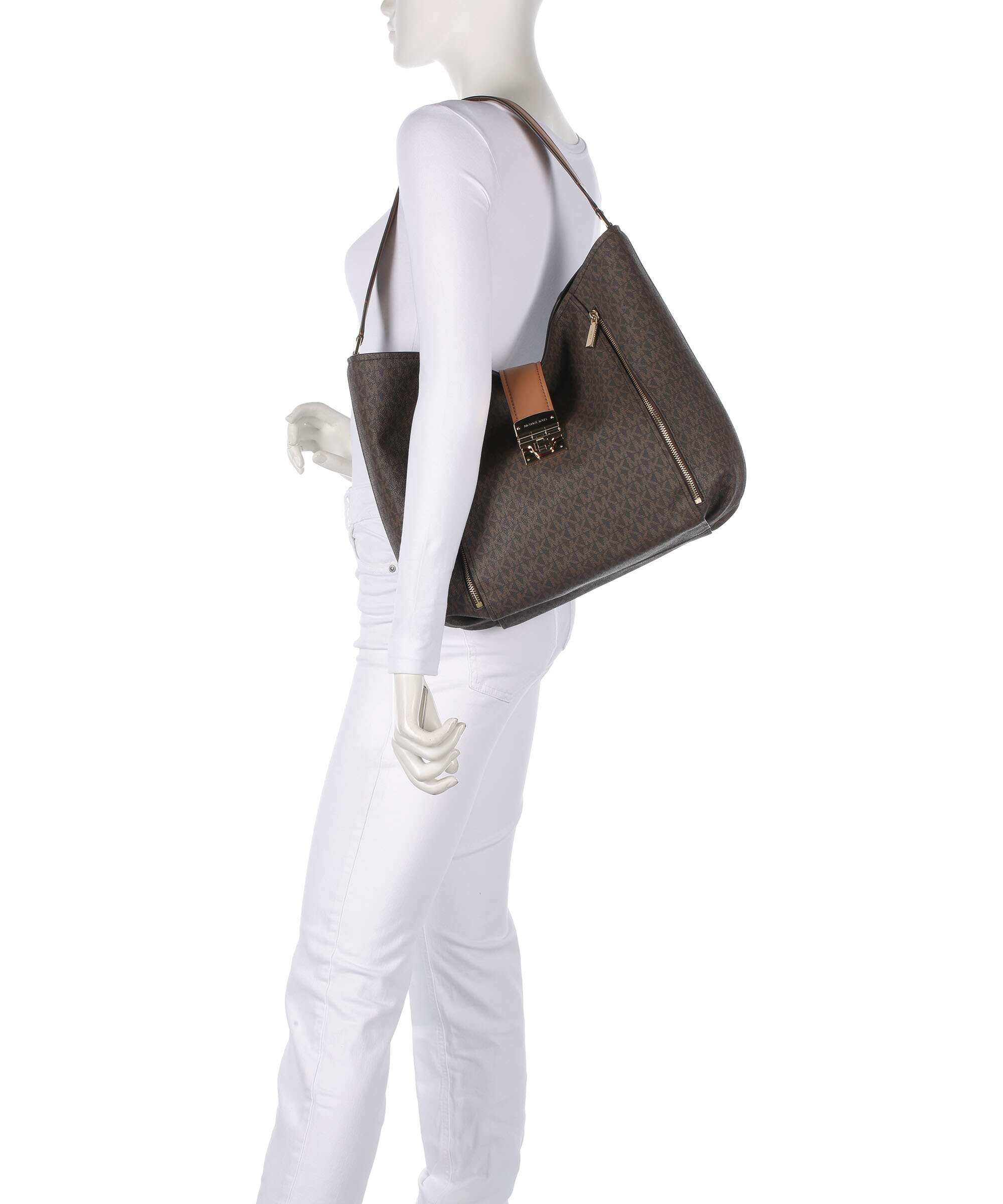Michael Kors Addie Hobo bag brown/acorn