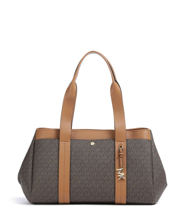 Michael Kors Romee Large Ostoskassi brown/acorn