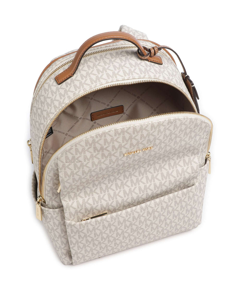 Michael Kors Sable Medium Backpack vanilla/acrn