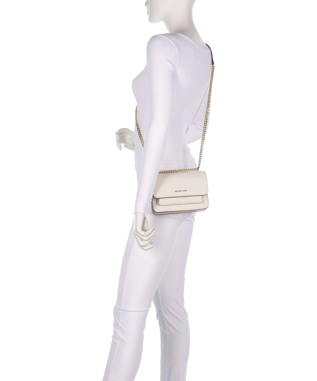 Michael Kors Claire Small Shoulder bag light cream