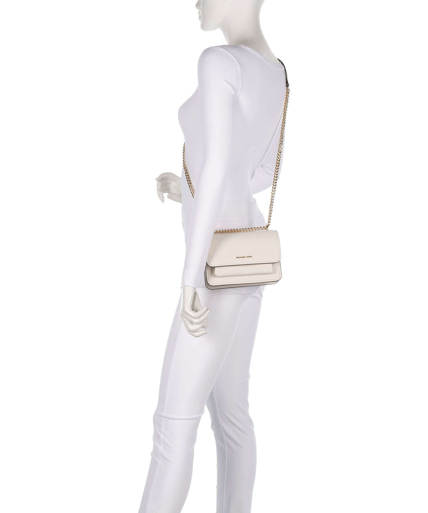 Michael Kors Claire Small Shoulder bag light cream