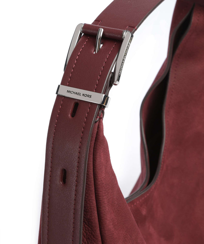 Michael Kors Nolita Large Hobo bag oxblood