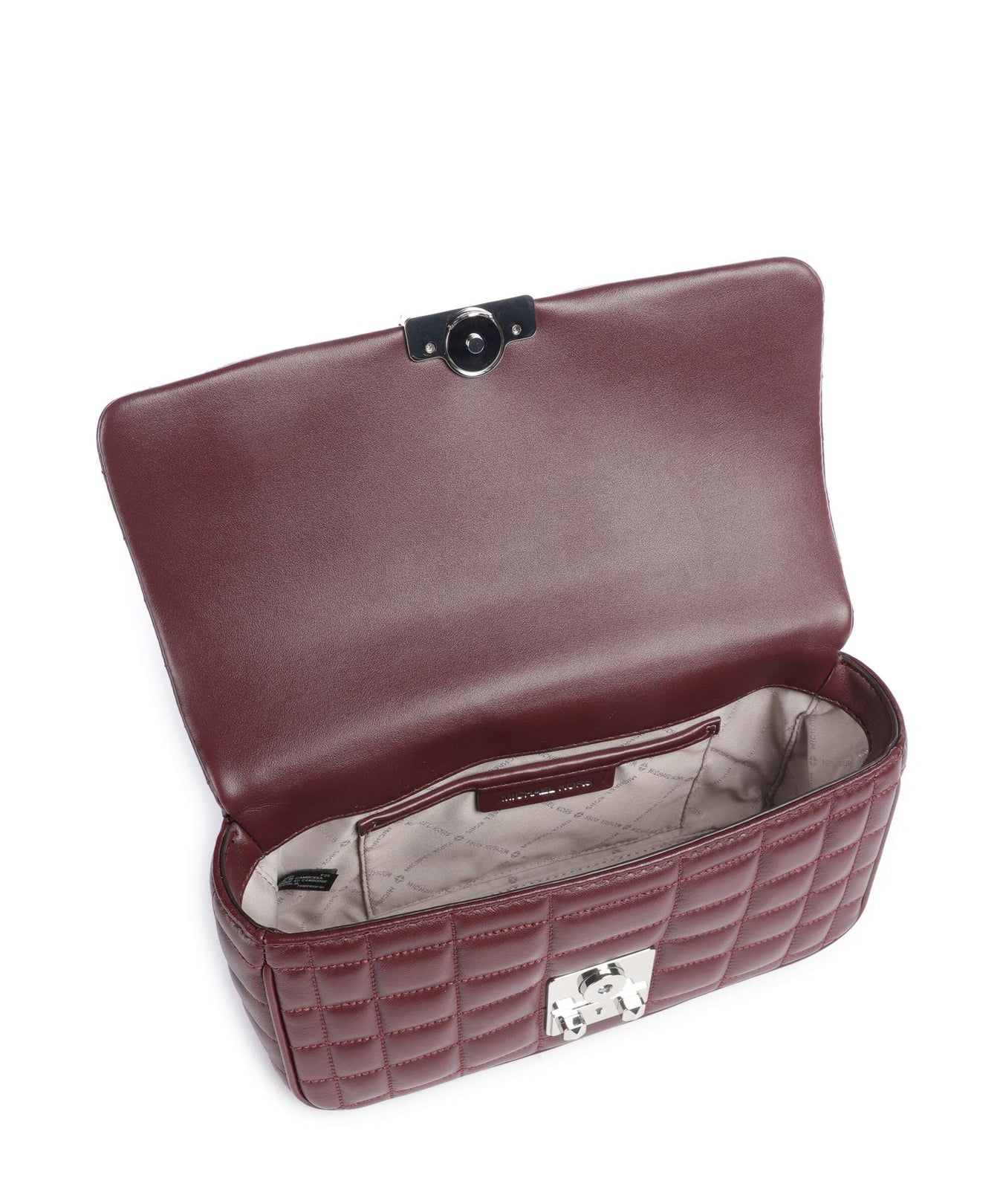 Michael Kors Tribeca Large Shoulder bag oxblood