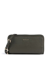 Michael Kors Jet Set Large Continental Crossbody bag ivy