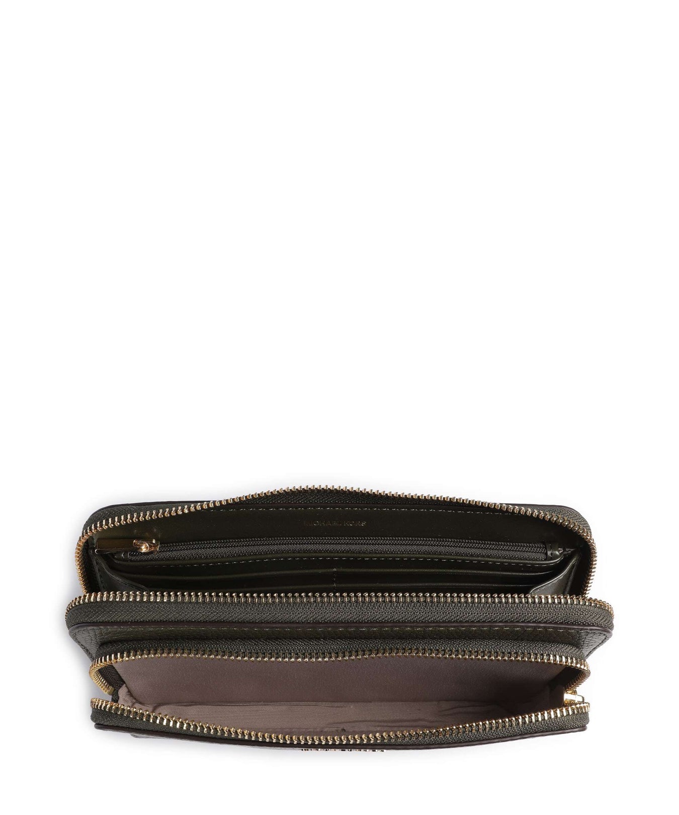 Michael Kors Jet Set Large Continental Crossbody bag ivy