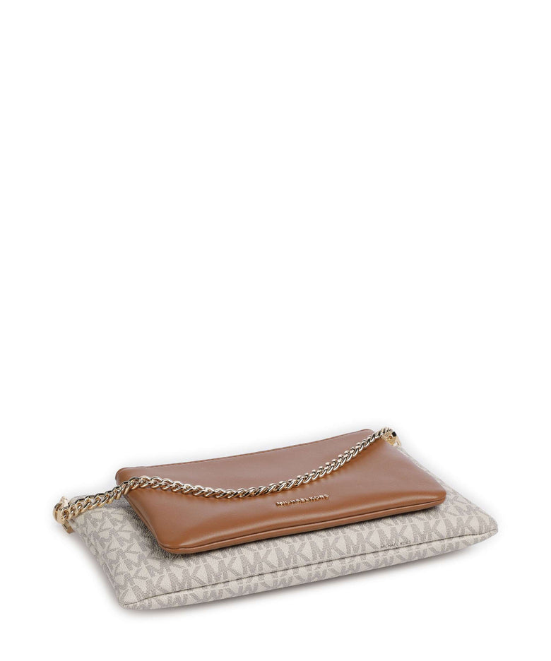 Michael Kors Jet Set Crossbody bag vanilla/acorn