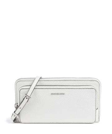 Michael Kors Jet Set Large Continental Olkalaukku optic white