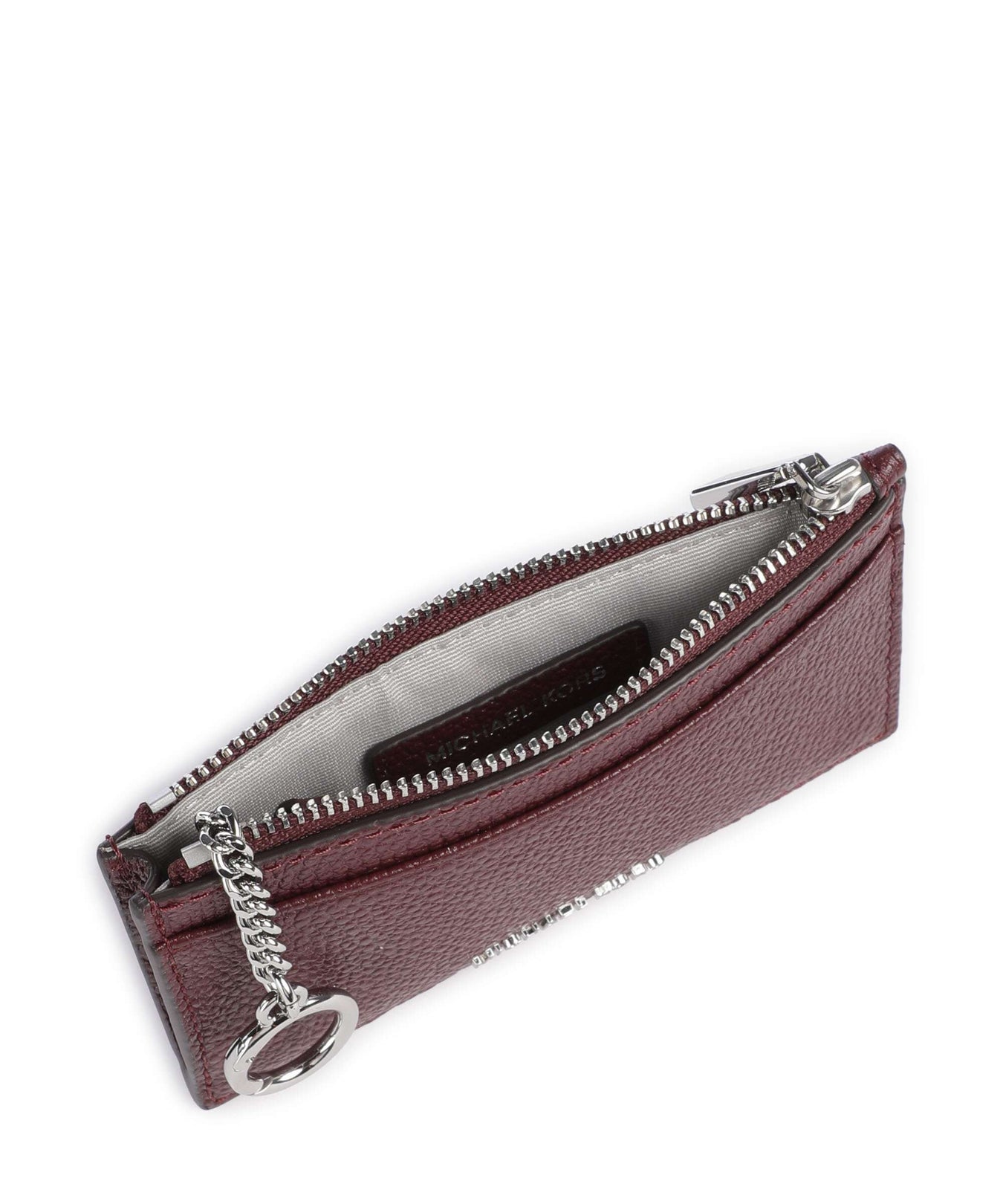 Michael Kors Jet Set Credit card holder oxblood