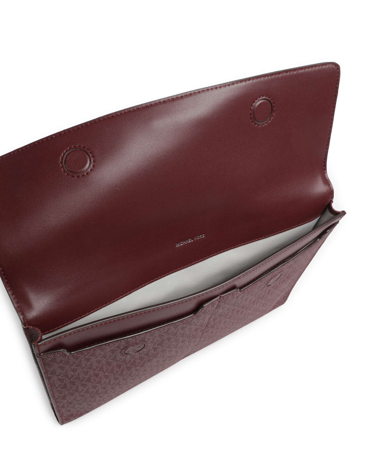 Michael Kors Jet Set Laptop case oxblood