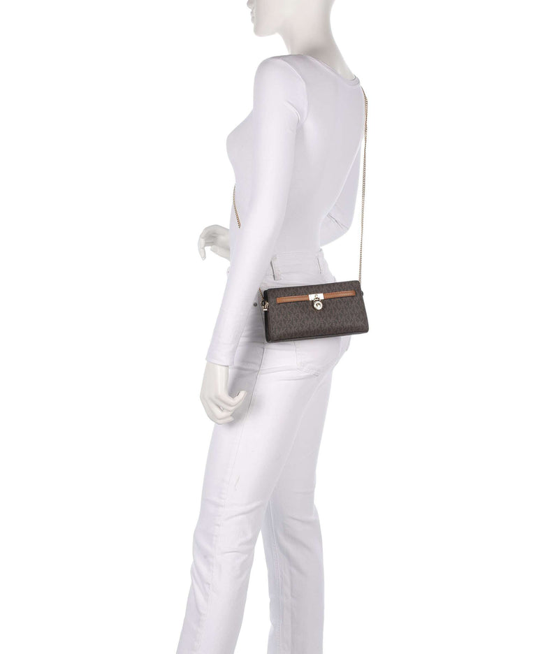 Michael Kors Hamilton Moderne XS Crossbody bag brown/acorn