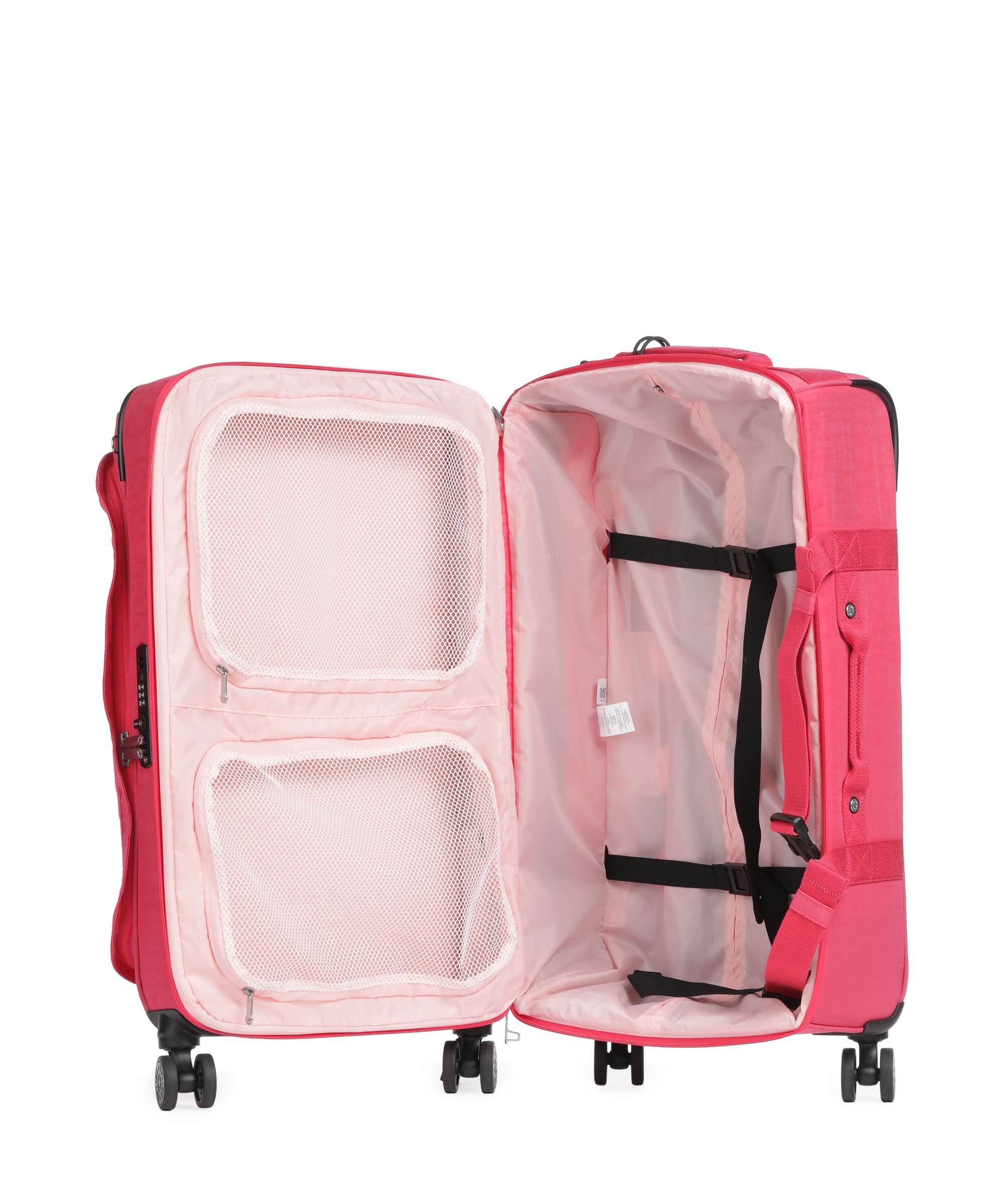 Kipling Basic Spontaneous M Spinner (4 wheels) resort pink