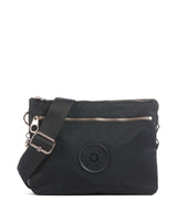 Kipling Charm Riri L Zip Olkalaukku black rose spice