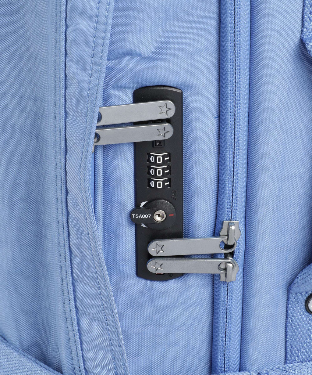 Kipling Basic Spontaneous M Spinner (4 wheels) cocktail blue