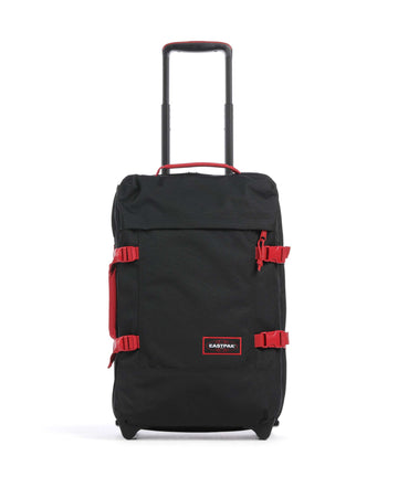Eastpak Tranverz S Matkalaukku pyörillä kontrast scarlet