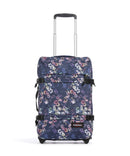 Eastpak Transit'R S Matkalaukku pyörillä flora fade navy