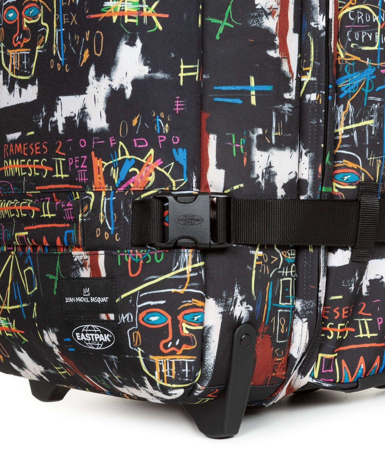 Eastpak Transit'R S Travel bag with wheels basquiat kings of egypt