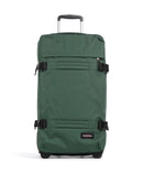 Eastpak Transit'R M Matkalaukku pyörillä bristle green