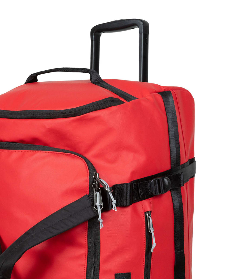 Eastpak Tarp Duffel Pack L Travel bag with wheels tarp red