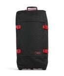 Eastpak Tranverz L Matkalaukku pyörillä kontrast scarlet