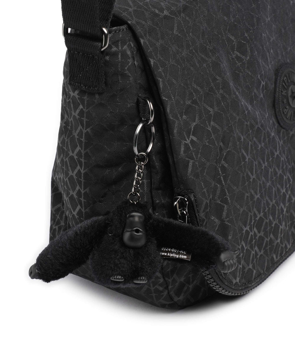 Kipling Basic Earthbeat M Shoulder bag signature embossed